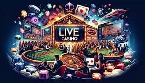 Antarmuka permainan slot dan dealer langsung togel kasino